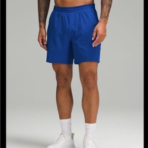 Lululemon mens surge lined shorts/ symphony blue/ Size L (fits women’s L)